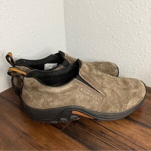 Merrell Women Jungle Moc Loafers Shoes Suede Size 8.5 Slip On Comfort J60788